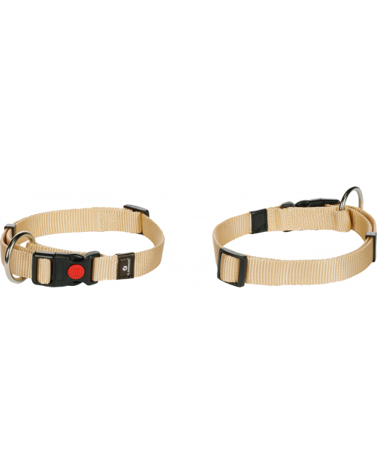 HALSBAND ZIGGI BEIGE M 40-55CM 20MM