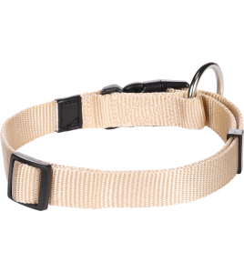 HALSBAND ZIGGI BEIGE M 40-55CM 20MM