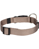 HALSBAND ZIGGI TAUPE L 45-65CM 25MM