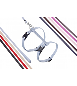 KATTENHARNAS + LIJN ZIGGI ROOD 20-35CM 10MM KATTENHARNAS + LIJN ZIGGI ROOD 20-35CM 10MM