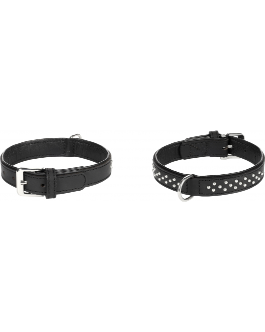 HALSBAND ATLANTA ZWART S/M 31-37CM 25MM