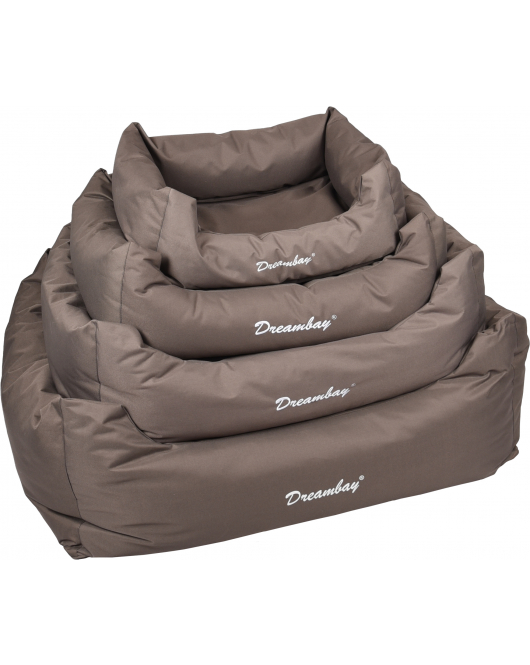MAND DREAMBAY® RECHTHOEKIG TAUPE 100X80X25CM