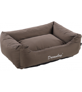 MAND DREAMBAY RECHTHOEKIG TAUPE 80X67X22CM MAND DREAMBAY RECHTHOEKIG TAUPE 80X67X22CM