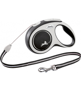 FLEXI NEW COMFORT, KOORD S: 8 M, ZWART