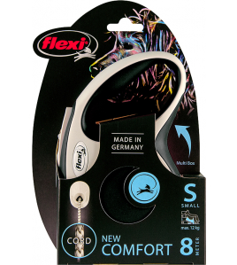 FLEXI NEW COMFORT, KOORD S: 8 M, ZWART
