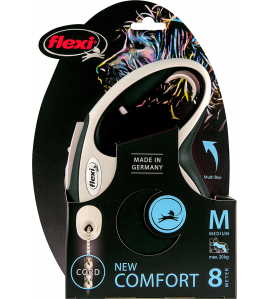 FLEXI NEW COMFORT, KOORD M: 8 M, ZWART