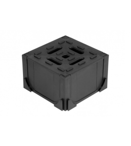 ACO HEXALINE HOEKELEMENT, INCL KUNSTSTOF ROOSTER, 12,5X7,8CM