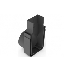 ACO SLIMLINE ZIJ-UITLOOP 50 MM