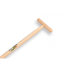 GRASKANTSTEKERSTEEL 85 X 2,8 CM. MET HILT VAN 20 CM.