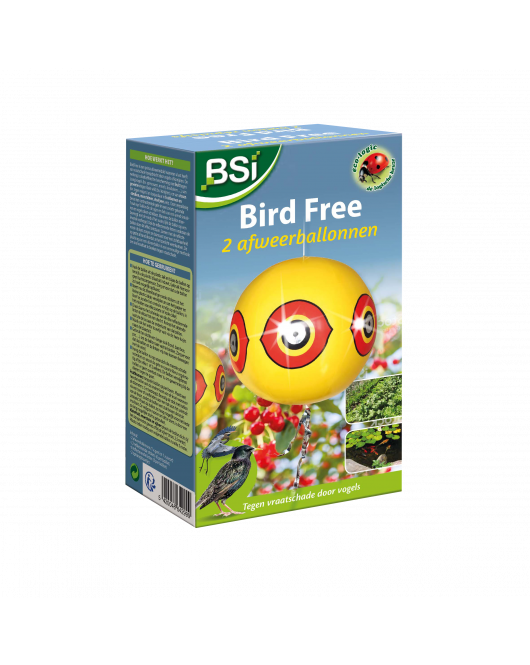 BSI BIRD FREE AFWEERBALLON 2 ST