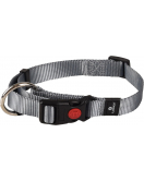 HALSBAND ZIGGI GRIJS M 40-55CM 20MM