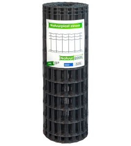 NATUURPLAST ZWAAR ANTRACIET 150 CM 25 M
