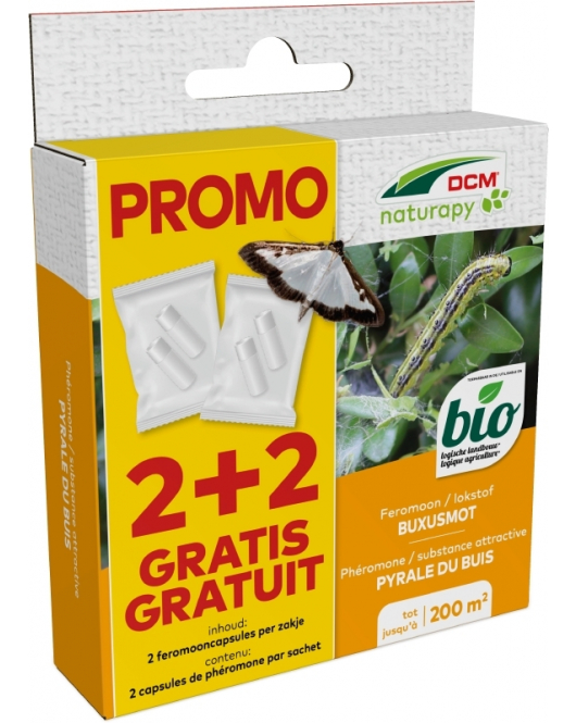 DCM CYDALIMA PHERO (BUXUSMOT) 200 M² + 2 GRATIS