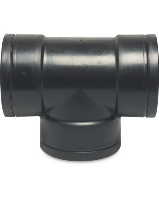 T-STUK 90° PP 1 1/4" BINNENDRAAD 10BAR ZWART
