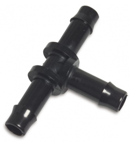 T-STUK 90° PA (NYLON) 19 MM SLANGTULE 10BAR ZWART TYPE WF T-STUK 90° PA (NYLON) 19 MM SLANGTULE 10BAR ZWART TYPE WF