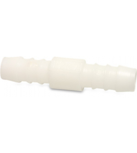 VERBINDINGSPIJPJE NYLON 8 MM SLANGTULE 16BAR WIT VERBINDINGSPIJPJE NYLON 8 MM SLANGTULE 16BAR WIT