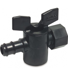 PLUGKRAAN PP 25 MM X 1/2" BARBED X BINNENDRAAD 6BAR ZWART PLUGKRAAN PP 25 MM X 1/2" BARBED X BINNENDRAAD 6BAR ZWART