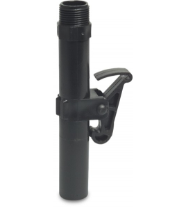 INSTEEKSLEUTEL PP 3/4&quot; BUITENDRAAD ZWART