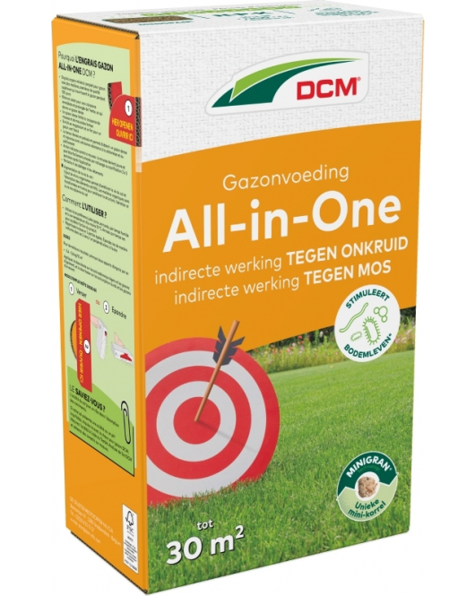 DCM GAZONVOEDING ALL-IN-ONE 30 M² (1,5 KG)