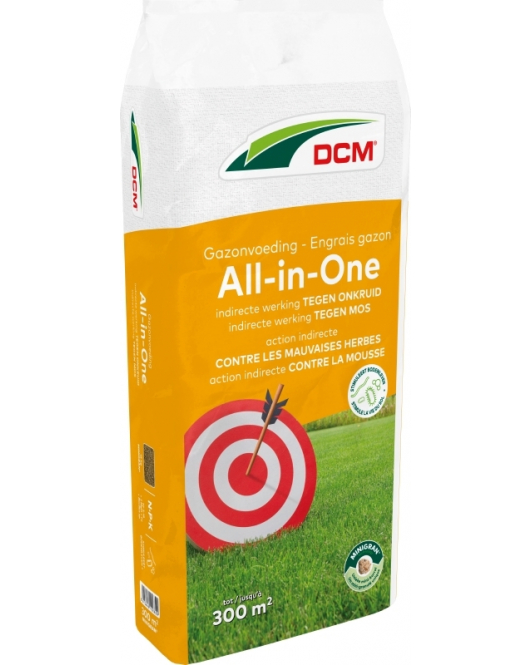 DCM GAZONVOEDING ALL-IN-ONE 300 M² (15 KG)