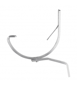 150MM MASTG. BEUGEL-2 ALU.