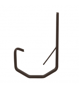 65MM ESL.BEUGEL KORT ALU BR