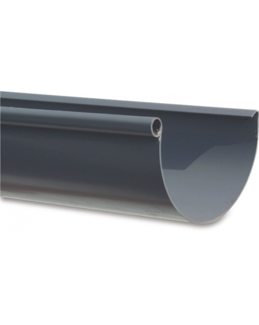 MASTGOOT PVC-U 125 MM GRIJS 4M