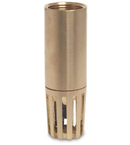 VOETKLEP MESSING 1 1/2''