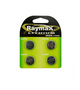 KNOOPCEL BATTERIJ 3V. CR2025 (4 STUKS)