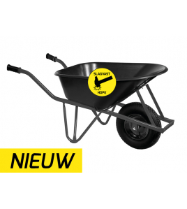 BOUW KRUIWAGEN HDPE 85 L OVALE BUIS