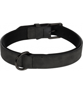 HALSBAND DELU ZWART XL 47-57CM 30MM