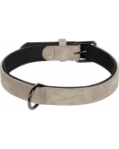 HALSBAND DELU TAUPE L 42-52CM 25MM