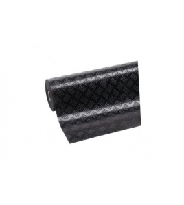 RUBBERLOPER TRAANPLAAT ZWART 100CM BREED RUBBERLOPER TRAANPLAAT ZWART 100CM BREED