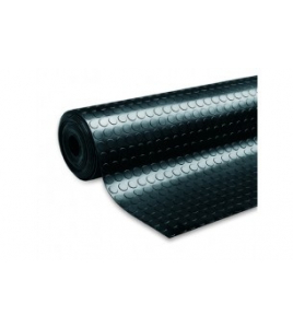 RUBBERLOPER NOPPEN ZWART 100CM BREED RUBBERLOPER NOPPEN ZWART 100CM BREED