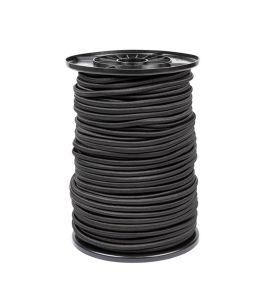 KONVOX ELASTISCH KOORD 8 MM (HASPEL 100MTR ZWART)