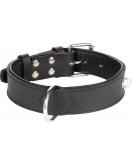 HALSBAND SEATTLE ZWART M 38-47CM 35MM