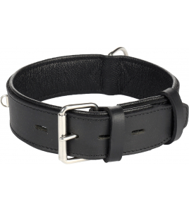 HALSBAND SEATTLE ZWART M/L 44-54CM 40MM