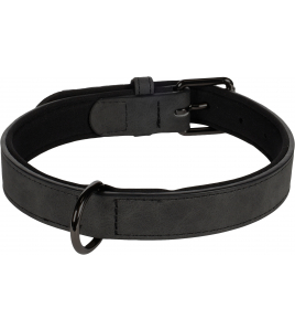 HALSBAND DELU ZWART M/L 38-48CM 25MM