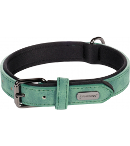 HALSBAND DELU GROEN S/M 31-39CM 20MM