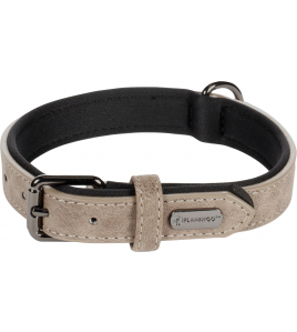 HALSBAND DELU TAUPE S/M 31-39CM 20MM