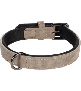 HALSBAND DELU TAUPE S/M 31-39CM 20MM
