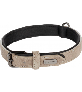 HALSBAND DELU TAUPE M 36-44CM 20MM