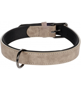 HALSBAND DELU TAUPE M/L 38-48CM 25MM