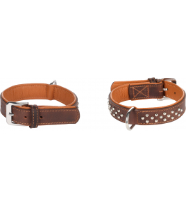 HALSBAND ATLANTA BRUIN S/M 31-37CM 25MM