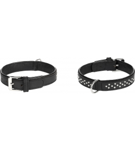 HALSBAND ATLANTA ZWART M 30-38CM 30MM