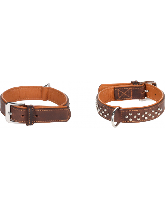 HALSBAND ATLANTA BRUIN M/L 36-45CM 30MM