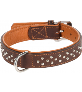 HALSBAND ATLANTA BRUIN M/L 36-45CM 30MM