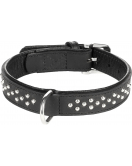 HALSBAND ATLANTA ZWART M/L 36-45CM 30MM