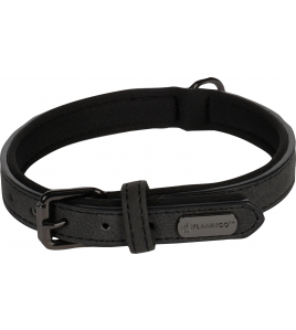 HALSBAND DELU ZWART S 29-35CM 15MM