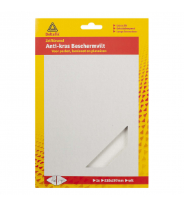 ANTI-KRASVILT ZELFKLEVEND VEL A4 FORMAAT WIT 210MM X 297MM 1 VEL